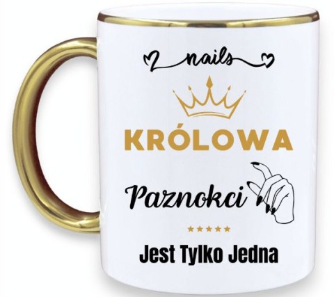 KUBEK PREMIUM DLA KOSMETYCZKI STYLISTKI PAZNOKCI ŚMIESZNY PREZENT KUBEK PREMIUM DLA KOSMETYCZKI STYLISTKI PAZNOKCI ŚMIESZNY PREZENT
