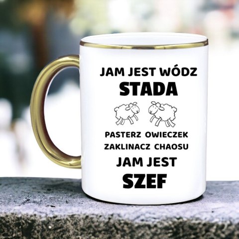 Kubek premium dla szefa urodziny imieniny śmieszny prezent