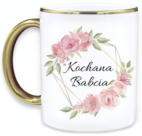 Kubek premium piękny prezent dla Babci kochana babcia