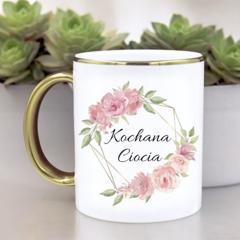 Kubek premium piękny prezent dla cioci kochana ciocia
