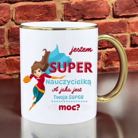 Kubek premium prezent Dzień nauczyciela wychowawczyni nauczycielki
