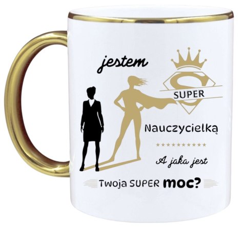 Kubek premium prezent Dzień nauczyciela wychowawczyni nauczycielki