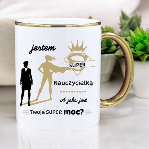 Kubek premium prezent Dzień nauczyciela wychowawczyni nauczycielki