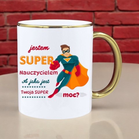 Kubek premium śmieszny prezent Dzień nauczyciela wychowawcy