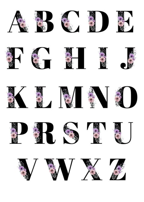 Kubek premium z nadrukiem dowolna litera prezent piękny biało-złoty