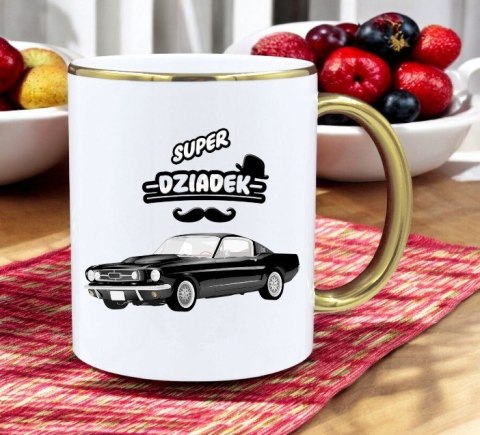 Kubek z nadrukiem śmieszny prezent Dzień Dziadka urodziny imieniny dziadek