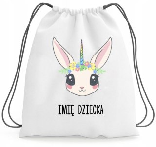 Plecak z imieniem worek do szkoły przedszkola na buty kapcie #