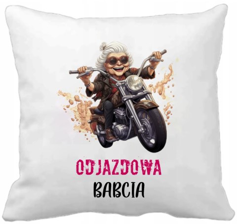 Poszewka na poduszkę z nadrukiem prezent Dzień Babci różne wzory babcia