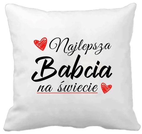 Poszewka na poduszkę z nadrukiem prezent Dzień Babci różne wzory babcia
