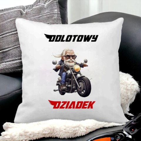 Poszewka na poduszkę z nadrukiem prezent Dzień Dziadka różne wzory dziadek