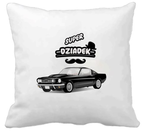 Poszewka na poduszkę z nadrukiem prezent Dzień Dziadka różne wzory dziadek