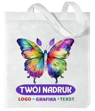TORBA Z NADRUKIEM ZE ZDJĘCIEM FOTO GRAFIKĄ LOGO KREATOR #