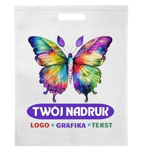 Torba z nadrukiem ze zdjęciem foto grafiką logo