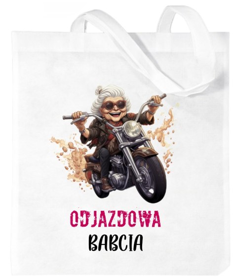 Torba z nadrukiem prezent Dzień Babci różne wzory babcia