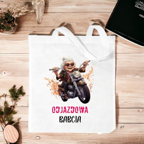 Torba z nadrukiem prezent Dzień Babci różne wzory babcia