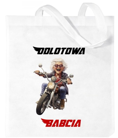 Torba z nadrukiem prezent Dzień Babci różne wzory babcia