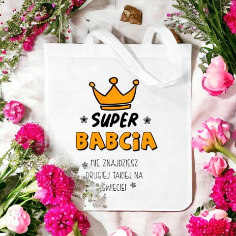 Torba z nadrukiem prezent Dzień Babci różne wzory babcia