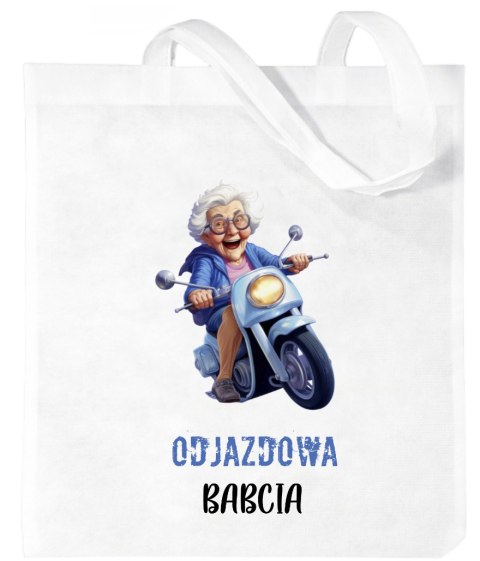 Torba z nadrukiem prezent Dzień Babci różne wzory babcia