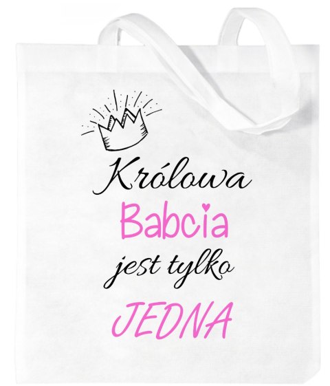 Torba z nadrukiem prezent Dzień Babci różne wzory babcia