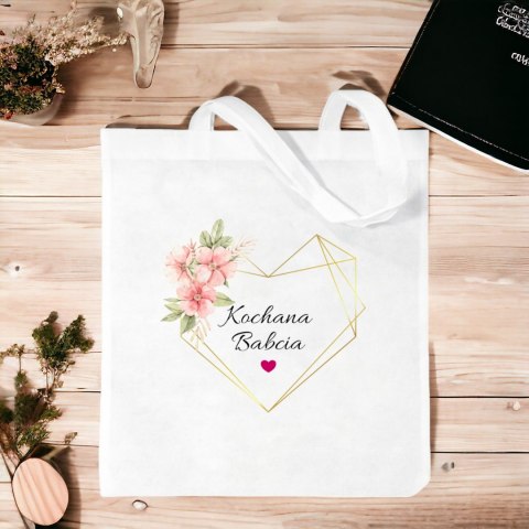 Torba z nadrukiem prezent Dzień Babci różne wzory babcia