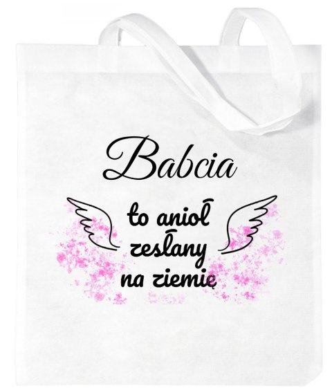 Torba z nadrukiem prezent Dzień Babci różne wzory babcia