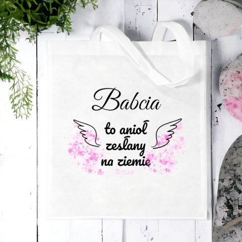 Torba z nadrukiem prezent Dzień Babci różne wzory babcia