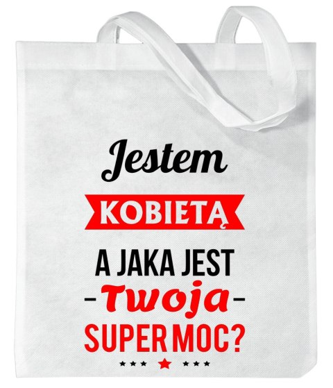 Torba z nadrukiem prezent Dzień Kobiet dla koleżanki dziewczyny mamy wzory