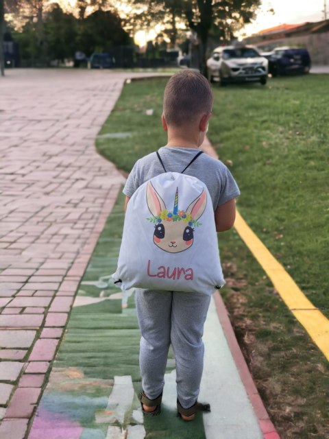 WOREK NA BUTY KAPCIE PLECAK SPORTOWY DO SZKOŁY PASOWANIE NA UCZNIA #