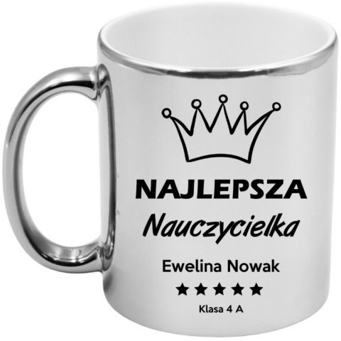 Kubek premium z imieniem prezent Dzień nauczyciela wychowawczyni