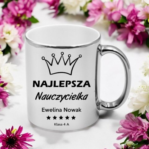 Kubek premium z imieniem prezent Dzień nauczyciela wychowawczyni