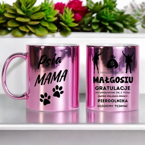 KUBEK RÓŻOWY Z TWOIM NADRUKIEM TEKSTEM GRAFIKĄ LOGO PREZENT REKLAMA # KUBEK RÓŻOWY Z TWOIM NADRUKIEM TEKSTEM GRAFIKĄ LOGO PREZENT REKLAMA #