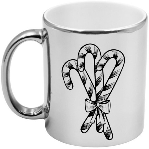 Kubek srebrny premium prezent świąteczny Boże Narodzenie mikołajki