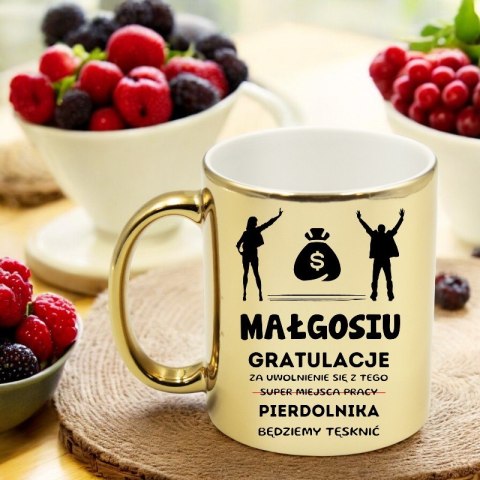 KUBEK ZŁOTY PREZENT NA POŻEGNANIE KOLEŻANKI KOLEGI Z PRACY Z IMIENIEM # KUBEK ZŁOTY PREZENT NA POŻEGNANIE KOLEŻANKI KOLEGI Z PRACY Z IMIENIEM #