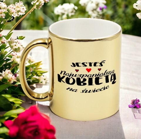 Kubek z nadrukiem prezent Dzień Kobiet dla koleżanki dziewczyny mamy wzory