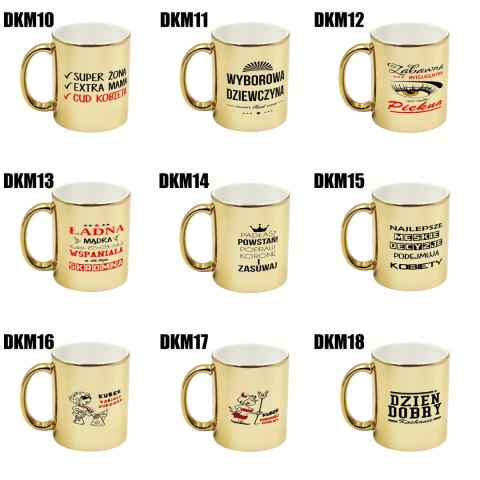 Kubek z nadrukiem prezent Dzień Kobiet dla koleżanki dziewczyny mamy wzory