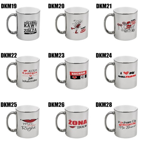 Kubek z nadrukiem prezent Dzień Kobiet dla koleżanki dziewczyny mamy wzory