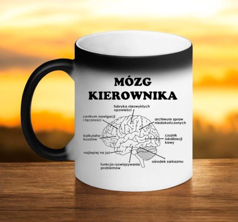 Kubek magiczny śmieszny prezent dla kierownika szefa urodziny imieniny