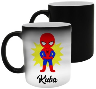 KUBEK MAGICZNY Z IMIENIEM DZIECKA PREZENT DLA CHŁOPCA DZIEWCZYNKI KOLEGI #