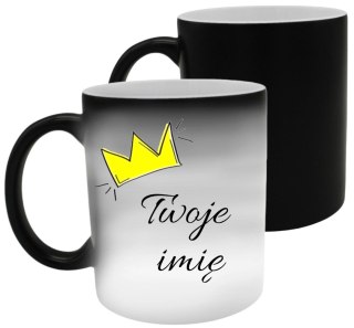 KUBEK MAGICZNY Z IMIENIEM DZIECKA PREZENT DLA CHŁOPCA DZIEWCZYNKI #
