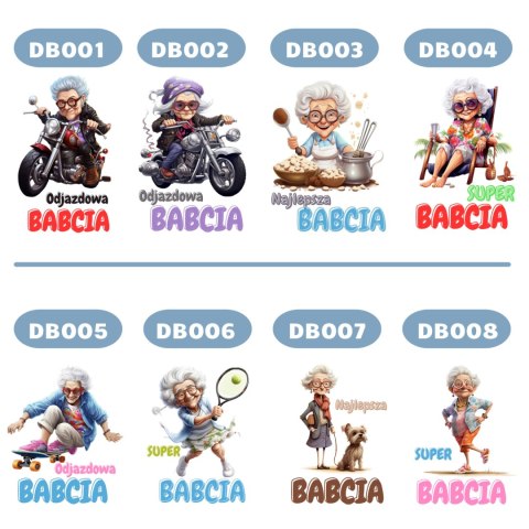 Kubek magiczny z nadrukiem prezent na Dzień Babci urodziny babcia