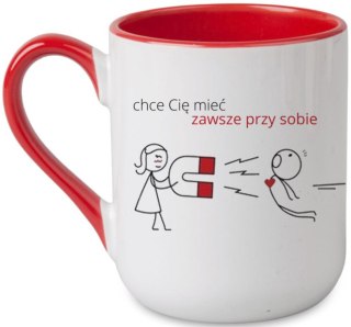 Kubek prezent dla dziewczyny żony męża chłopaka na Walentynki urodziny