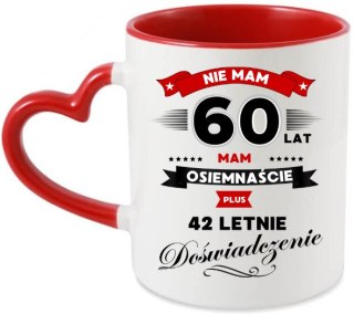 Kubek śmieszny prezent na 60 urodziny dla kobiety żony mamy Babci