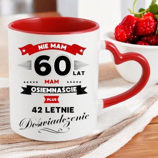 Kubek śmieszny prezent na 60 urodziny dla kobiety żony mamy Babci