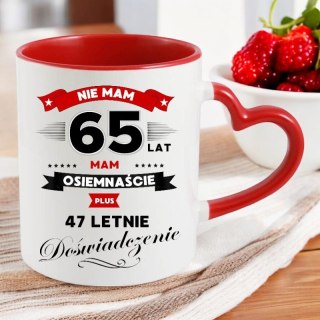 Kubek śmieszny prezent na 65 urodziny dla kobiety żony mamy Babci