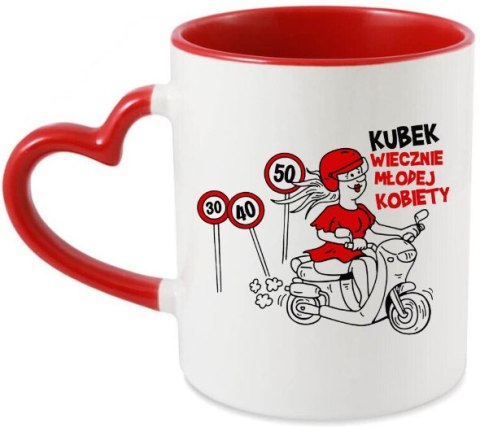 Kubek z nadrukiem prezent dla koleżanki dziewczyny żony mamy Dzień Kobiet