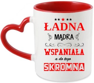 Kubek z nadrukiem prezent dla koleżanki dziewczyny żony mamy Dzień Kobiet