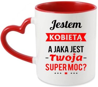 Kubek z nadrukiem prezent dla koleżanki dziewczyny żony mamy Dzień Kobiet