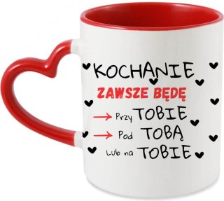 Kubek z nadrukiem prezent dla żony na Walentynki Dzień Kobiet urodziny