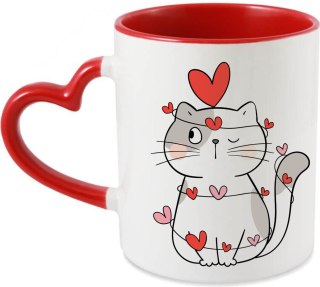 Kubek z nadrukiem prezent dla żony na Walentynki Dzień Kobiet urodziny