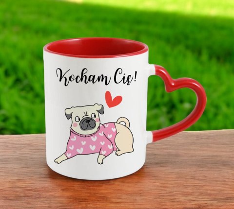 Kubek z nadrukiem prezent dla żony na Walentynki Dzień Kobiet urodziny